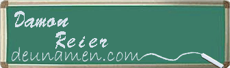 Damon Reier Visitenkarte